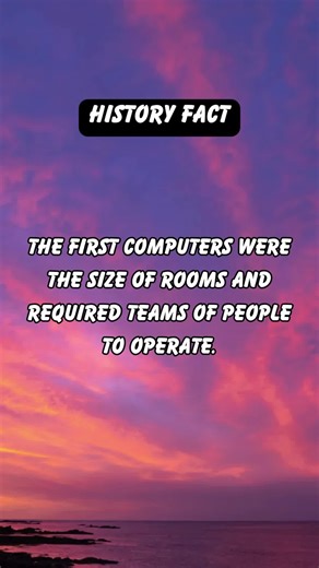 First Computer Size