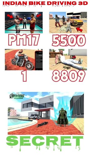 Tiny Zombie 🥵 + DOCTOR DOOM + KGF Bike + Boxing Ring + All RGS TOOl Cheat code (Part 195) #shorts