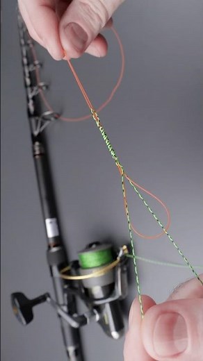 🔥Best Braid to Mono Knot Ever✅😱💪🎣 #fishing #fishinghacks #fishingknots #fishingline #shorts