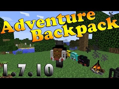 Como baixar e instalar mods no Minecraft: Adventure Backpack - 1.7.10