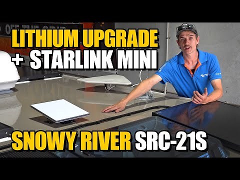 Snowy River SRC-21S Caravan | Starlink Mini | Solar N Sat Shervey Power Products