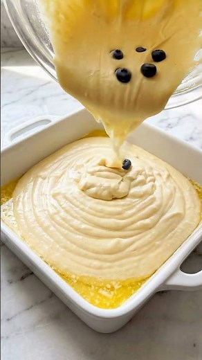 The Easiest Blueberry Dessert EVER! #baking
