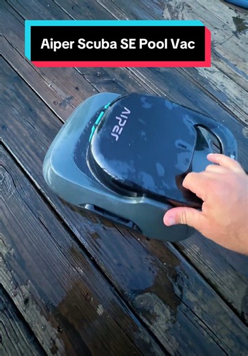 The Aiper Scuba SE robot pool vacuum is designed for flat bottom pools only. @RefinedLiving #pools #robotvaccuum #swimmingpools #vaccum #poolservice