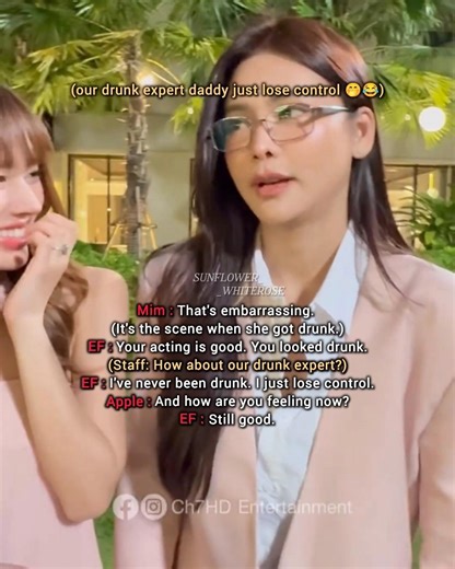 Our drunk expert daddy just lose control 🤭 Engfa 😂 #engfa #engfawaraha #4elements #applemim