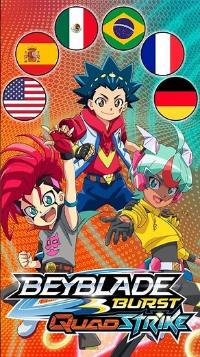 🌍 Beyblade Burst QuadStrike Theme Song | "Darkness Turns to Light" Around the World! 🎵🎸