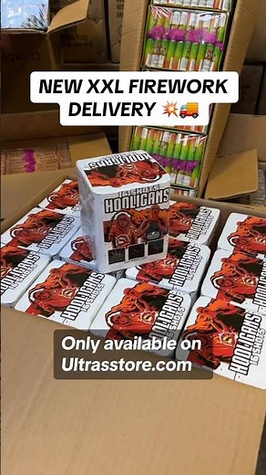 NEW XXL Firework delivery on Ultrasstore.com - Firecrackers, Single Shots and more