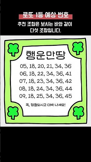 Lotto Episode 1235 First-Place Predicted Numbers, Wishing You Lots of Luck This Week! ③