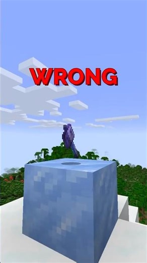 YOU'RE USING THE MACE WRONG #minecraft