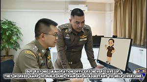 🌱 “Rimmi” — Your Friendly Assistant at Rayong Immigration 👮🏻 Now supporting multiple languages — and truly understanding you. At Rayong Immigration Office, we understand that government procedures can feel overwhelming — especially when you're not fluent in the language or unsure where to start. That’s why we’ve introduced a new companion who will stand by your side from the very first step — no matter where you’re from or what language you speak 🌏 🇹🇭 🇬🇧 🇨🇳 🇯🇵 🇷🇺 — and over 100 mor