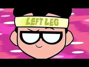 Robin trains his left leg (Teen titans go)