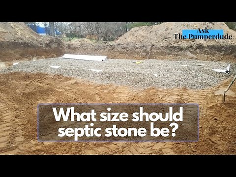 What Size Should Septic Stone Be? | #AskThePumperdude