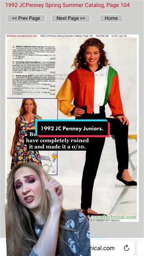 1992 Jcpenney Catalog Junior Section Fashion Review