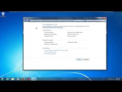 How To Enable Action Center in Windows 7