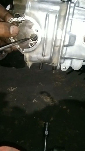 how to install motorcycle timing gear #tricks #automobile #machine