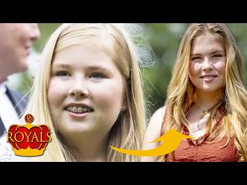 Die krasse Verwandlung von Amalia: Vom kleinen Mädchen zur hippen Thronfolgerin • PROMIPOOL