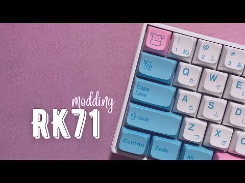 keyboard ♡ modding RK71 | Liana Melissa