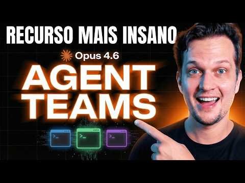 I gave a prompt and Opus 4.6 created 3 AIs that built my app (Agent Teams).