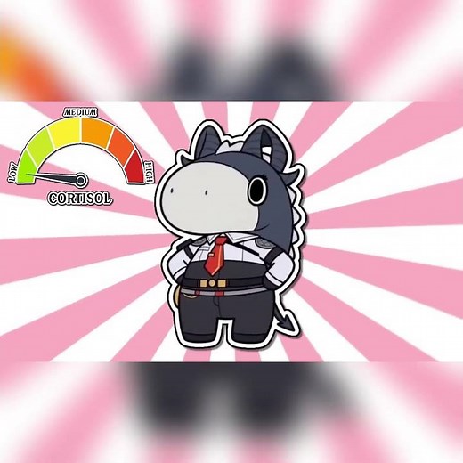 Overworked? No Thanks! Zani's Stress-Busting Low Cortisol Dance 🕺✨| Wuthering Waves Animation #Zani