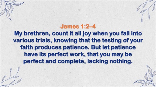 Power for Persevering Patience | Doug Batchelor | Amazing Facts International - Media Ministry