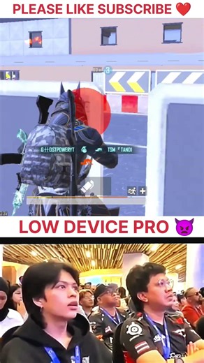 Low DEVICE Pro 👿 #shorts #jonathangaming #youtube #ipadmini5pubghandcam #tournament #bgmi #pgmi #pov