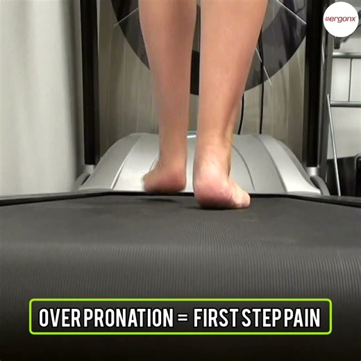 Overpronation and first step pain