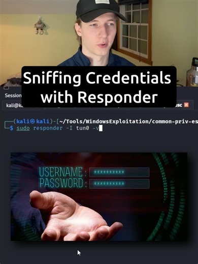 How Hackers Capture LDAP Credentials with Responder #cybersecurity #ethicalhacking #pentesting #responder #activedirectory