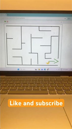 Maze Game #games #scratch #scratchcoding #maze #gameplay #mazerunner #mazegaming #blockcoding #block