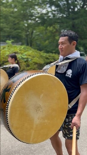 【和太鼓】鉦の音に合わせて音が鳴る🙌 #japaneseculture #阿波踊り #wadaiko