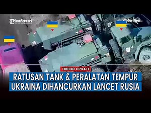 FULL, Video Kompilasi Kerja Tempur Drone ‘Izdeliye-51’ Rusia Rugikan Ukraina