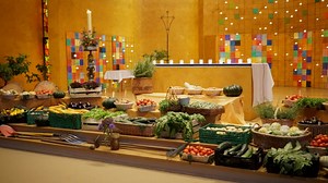 22K views · 1.2K reactions | During the Eucharist this morning, we presented the harvest of our little solidarity garden. "Eternal God, from you comes all that exists. Together with the bread and wine, today we bring to the altar the fruits and vegetables which have grown in our little solidarity garden. Inspire our efforts and our thoughts so that we learn to take care of Creation, and make us bearers of peace and justice in the human family." Brother Alois. | Taizé | Facebook