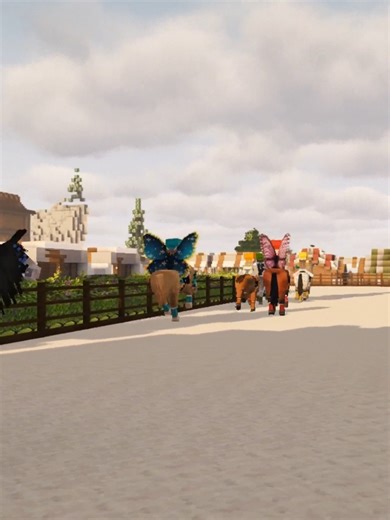 Race day on Canterlands 🏇 . . 1.20.1 Modded Minecraft Server How to join: canterlands.com . . #starwormequestrian #starwormequestrianmod #minecrafthorses #minecraftequestrian #minecraftfarming #MinecraftAnimals #horseroleplay #MinecraftCommunity #MinecraftServer #MinecraftBuilds #MinecraftMods #MinecraftStable #MinecraftTikTok #swem #GamingCommunity