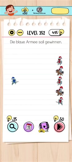 Brain Test 1 Answers Level 352 #braintest #braintestanswers #35 #puzzlegame #BrainPuzzleSolver