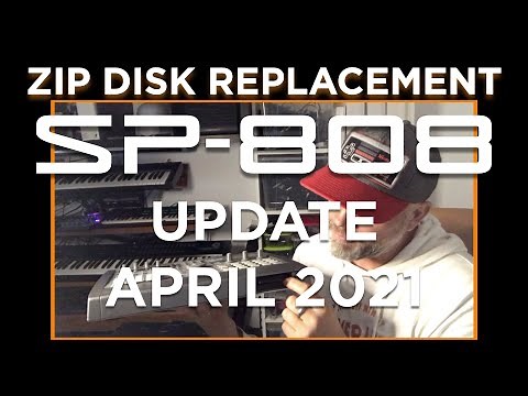 Roland SP-808 Zip Disk replacement Update April 2021