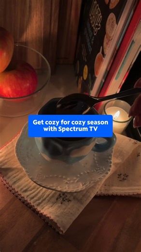 We're here for the cozy season. ​ With Spectrum TV you get your favorite streaming apps included at no extra cost, plus live TV. Cozy up with your fav movies, series and sports. One plan. One price. One place. Peacock TV AMC Plus FOX Disney Paramount HBO Max | Spectrum