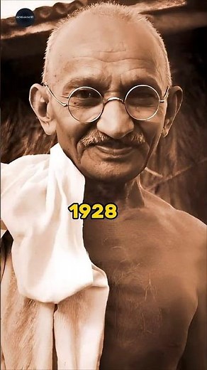 Mahatma Gandhi Transformation (1901 → 1948) 💔 | Then vs Now |