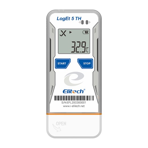 【Pack】Elitech LogEt 5 TH Temperature and Humidity Data Logger Reusable Recorder, Shadow Data, Auto PDF/ CSV Report, 32000 Points (Copy)