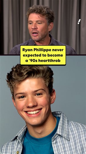 Ryan Phillippe never expected to become a ’90s heartthrob