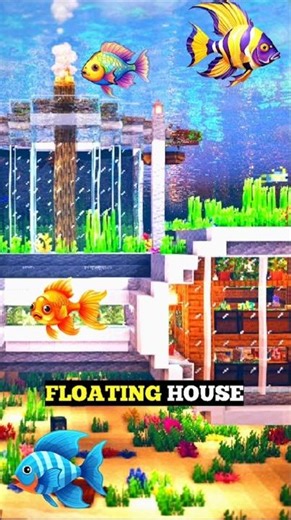 Sky me Floating House! Minecraft Amazing Build 🔥