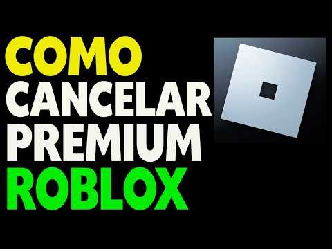 Roblox Como Cancelar o Premium ?