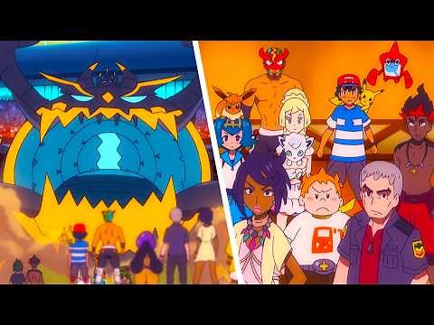 Team Alola vs Guzzlord - Full Battle | Pokemon AMV