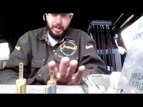 How To ReKey Schlage BE 365 Push Button Deadbolt Master Key Optional