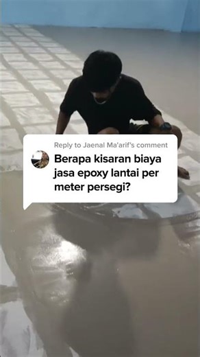 Berapa Kisaran Biaya Jasa Epoxy Lantai Per Meter Persegi | Epoxy MBG Tahan Lama
