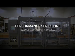 Clamshell Packaging | Delkor's Performance Series Case Packer | Bakery Packaging Solutions