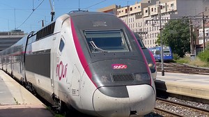 57K views · 2.6K reactions | FRA-SNCF,Speed Train, TGV 6074/6174, Nice Ville-Paris Gare de Lyon and BB29125+BB29148+ 310-311/312 from Marsellie Saint Charles,FRA.. July.2023 | Europe Trains Railways ECC | Facebook