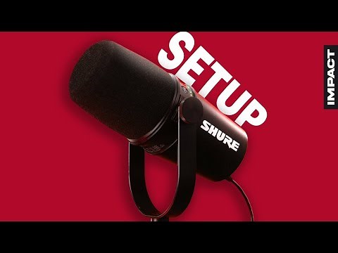 How to set up your Shure MV7 - Best settings for Shure MOTIV App
