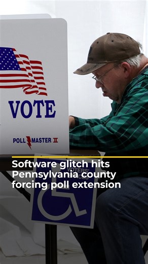 Officials say a software issue which stops ballots being scanned has delayed many people from casting their #USElection2024 vote in a county in the key swing state of Pennsylvania. | Al Jazeera English