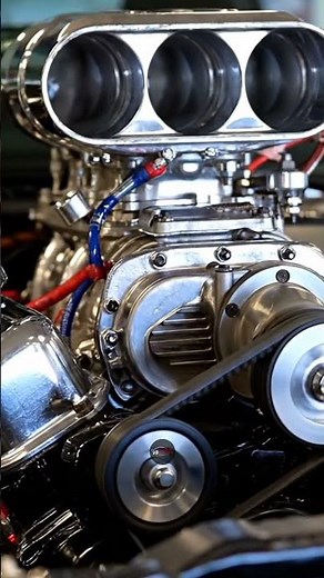 🏁Blown V8 Power! 🖤 Muscle Car Beast Burnout & Engine Showcase | Chevelle