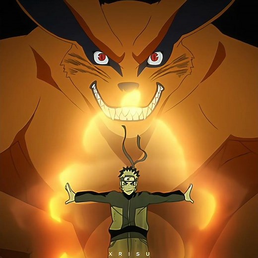 NARUTO BECAMES FRIENDS WITH KURAMA 🦊