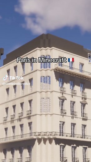 Explore Paris in Minecraft!