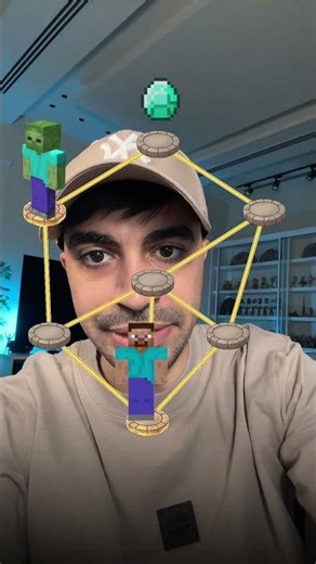 تحدي ستيف ماين كرافت و الدايمون 😍🔥